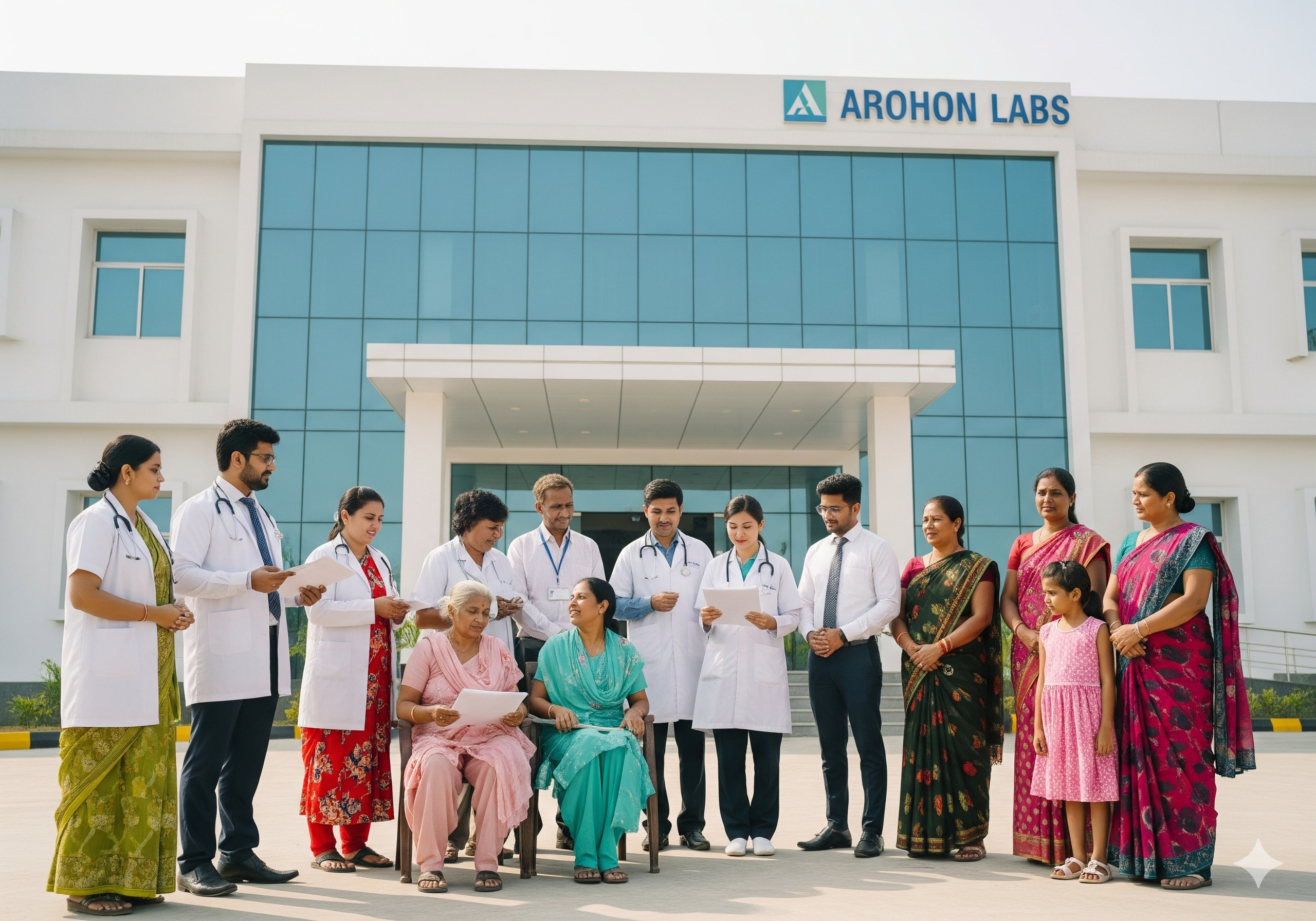 Modern AROHON LABS facility exterior